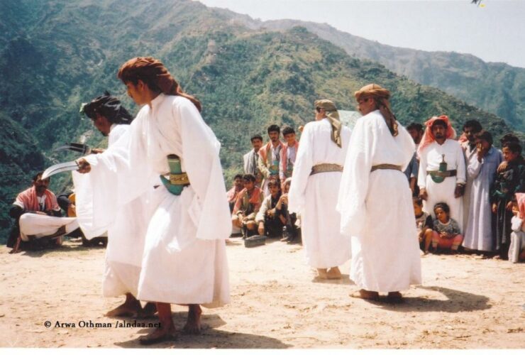 رقصة المربوع وادي دهوان، رازح 1998