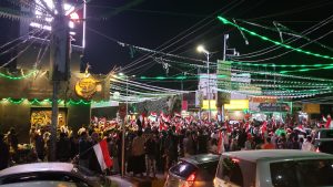 خروج شعبي وسط صنعاء احتفاء بذكرى ثورة 26سبتمبر(النداء)