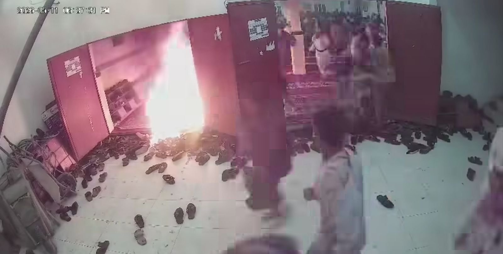 صورة المواطن التقطت من فيديو لكاميرا مراقبة