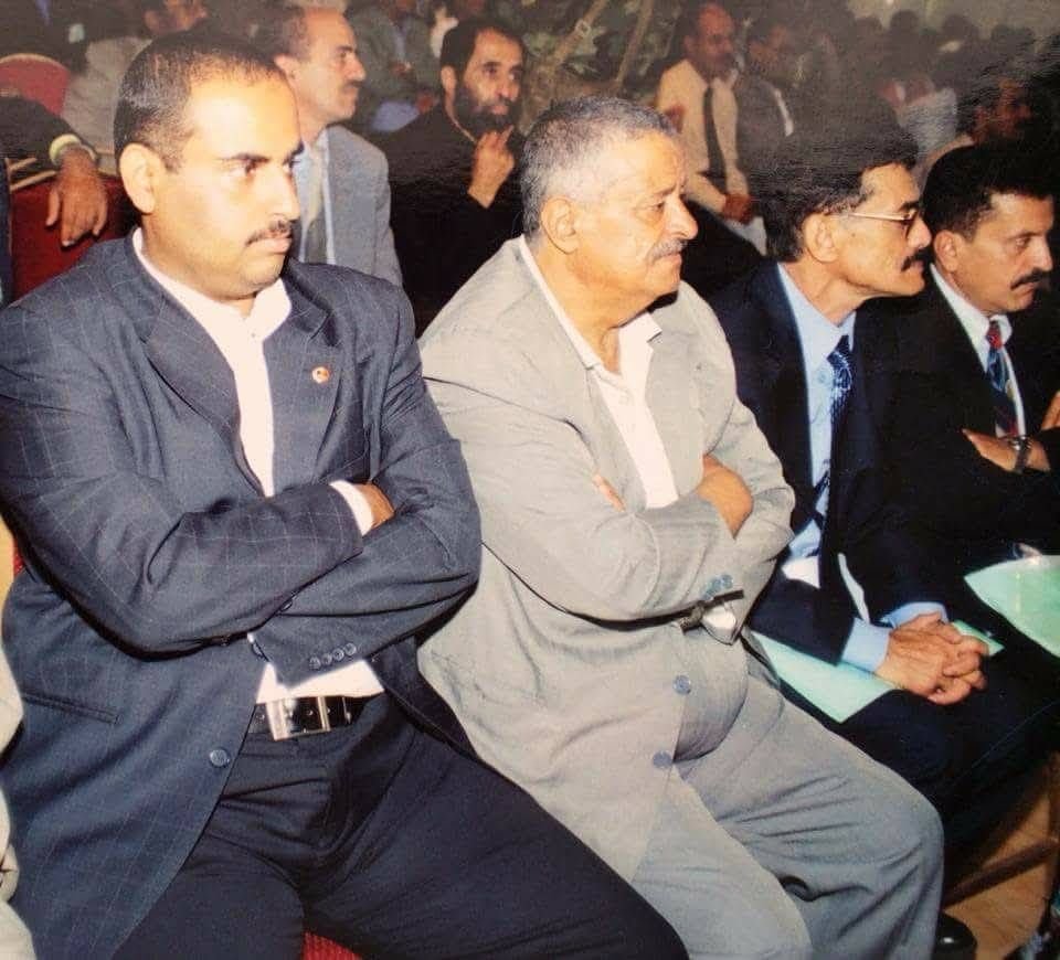 الكاتب و المناضل حاتم أبو حاتم في احدى الفعاليات