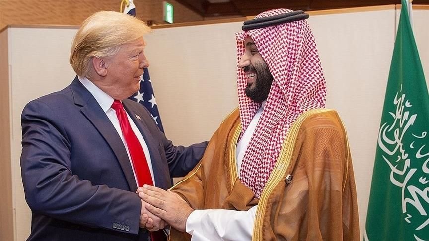 محمد بن سلمان وترامب