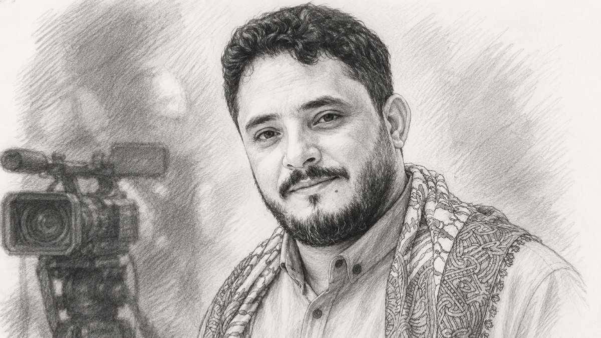 الزميل الصحفي الراحل محمد عيضة ريشة رقمية