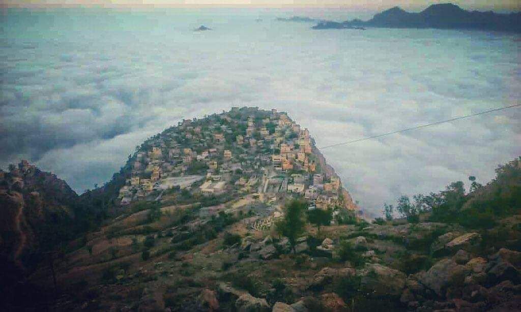 قرية روحان في المحويت ـ منصات