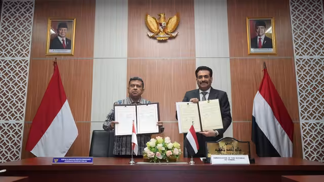 إندونيسيا واليمن توقعان مذكرة تفاهم لتعزيز التعاون في ضمان المنتجات الحلال
