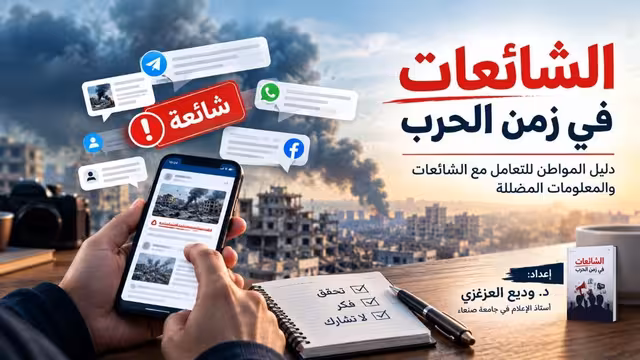 الشائعات في زمن الحرب: دليل التعامل