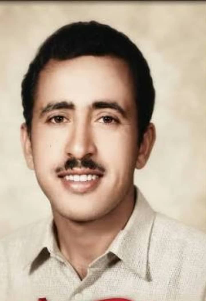 محسن الجبري 1967 عند لجوءه إلى عدن