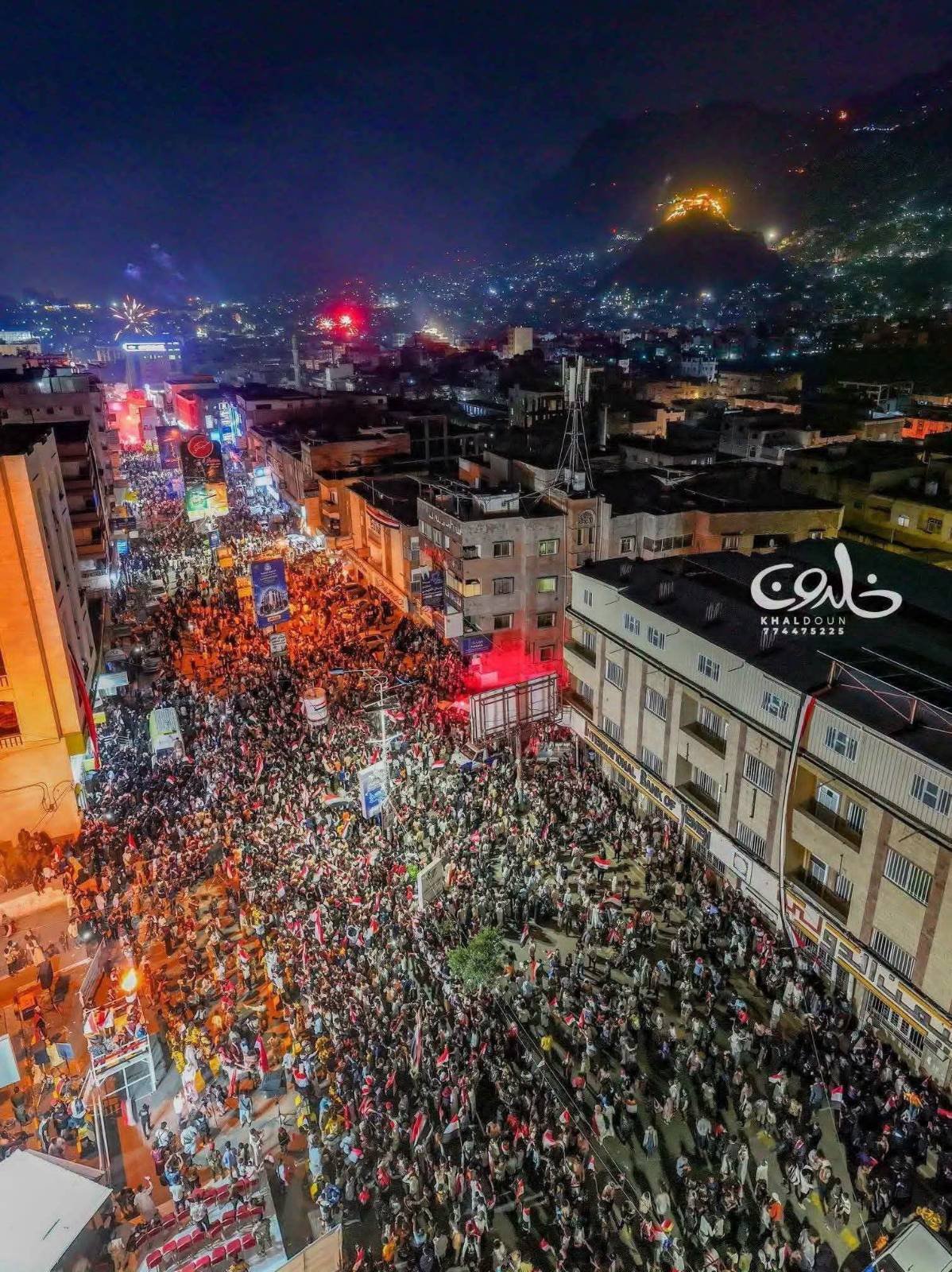 احتفاء تعز بذكرى ثوره 26 سبتمبر