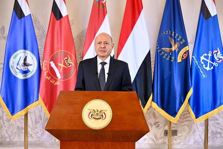 العليمي يعلن بدء العمليات العسكرية لاستعادة مناطق سيطرة الحـ..وثيين