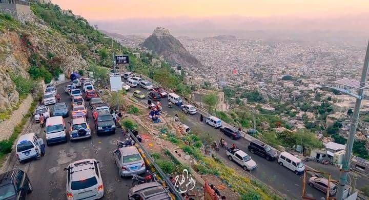طريق جبل صبر قبل التصعيد