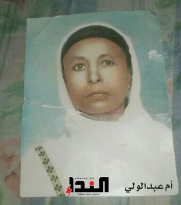 أم الروائي محمد عبدالولي 