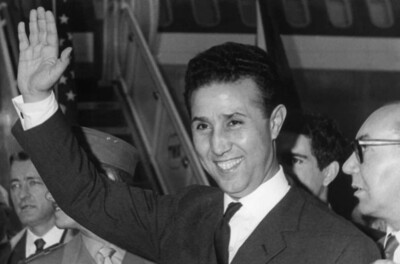 الرئيس الجزائري الأسبق أحمد بن بله (صورة أرشيفية)