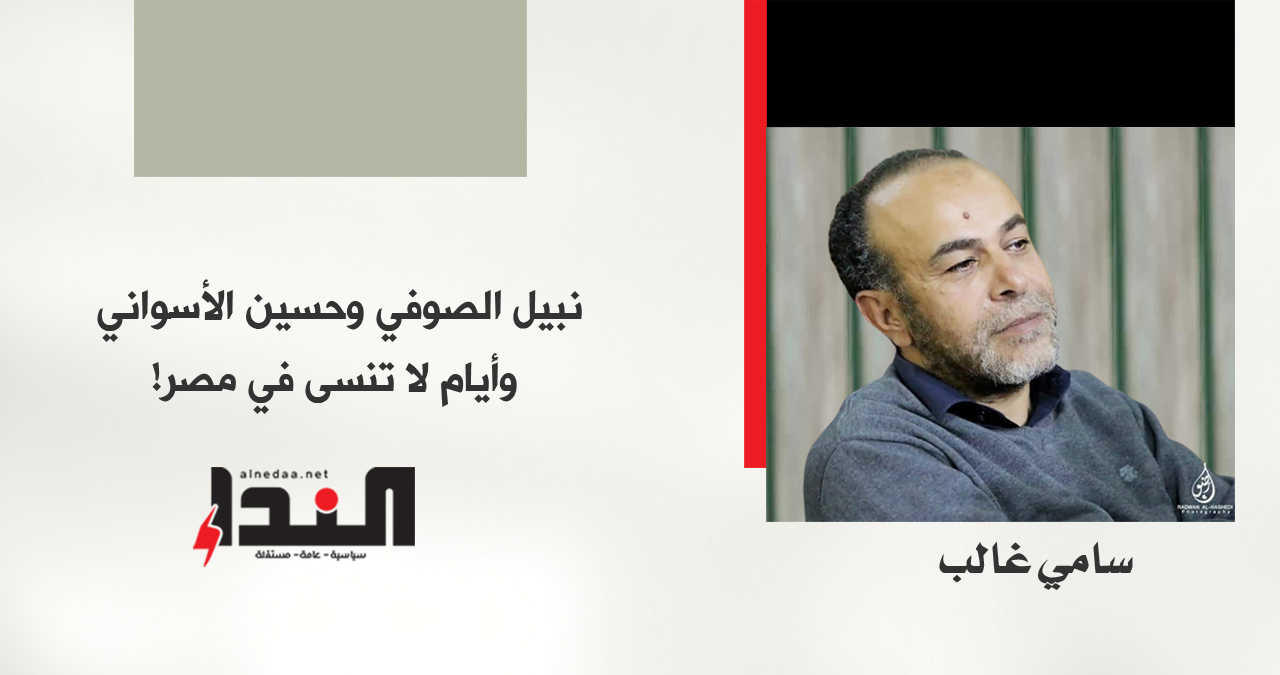 نبيل الصوفي وحسين الأسواني وأيام لا تنسى في مصر