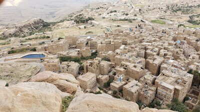 مدينة ثلاء من على حصن الغراب(النداء)