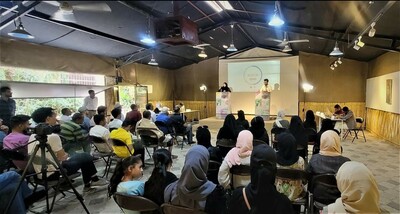 إحدى الفعاليات الثقافية في مؤسسة بيسمنت(منصات التواصل)