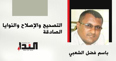 التصحيح والإصلاح والنوايا الصادقة