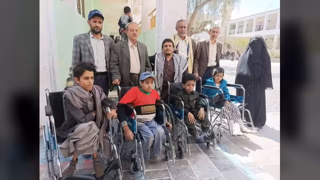 صنعاء: ذوو الإعاقة يستقبلون العام الدراسي بالإضراب الشامل
