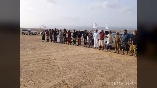 المشقاص.. تدشين مخيم البوابة الشرقية