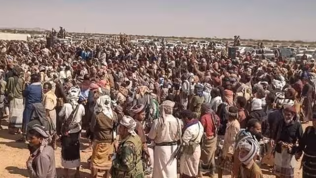 قبائل أبين ترفض وصفها بـ”الإرهاب" وتحدد مكانًا جديدًا لمليونية عشال