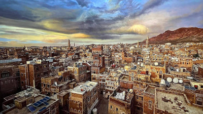 لوحة صنعاء العملاقة