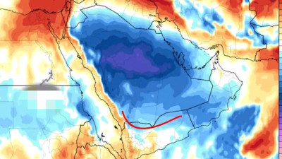 الإنذار المبكر بحضرموت يحذر من موجة برد شديدة تبدأ فجر الثلاثاء