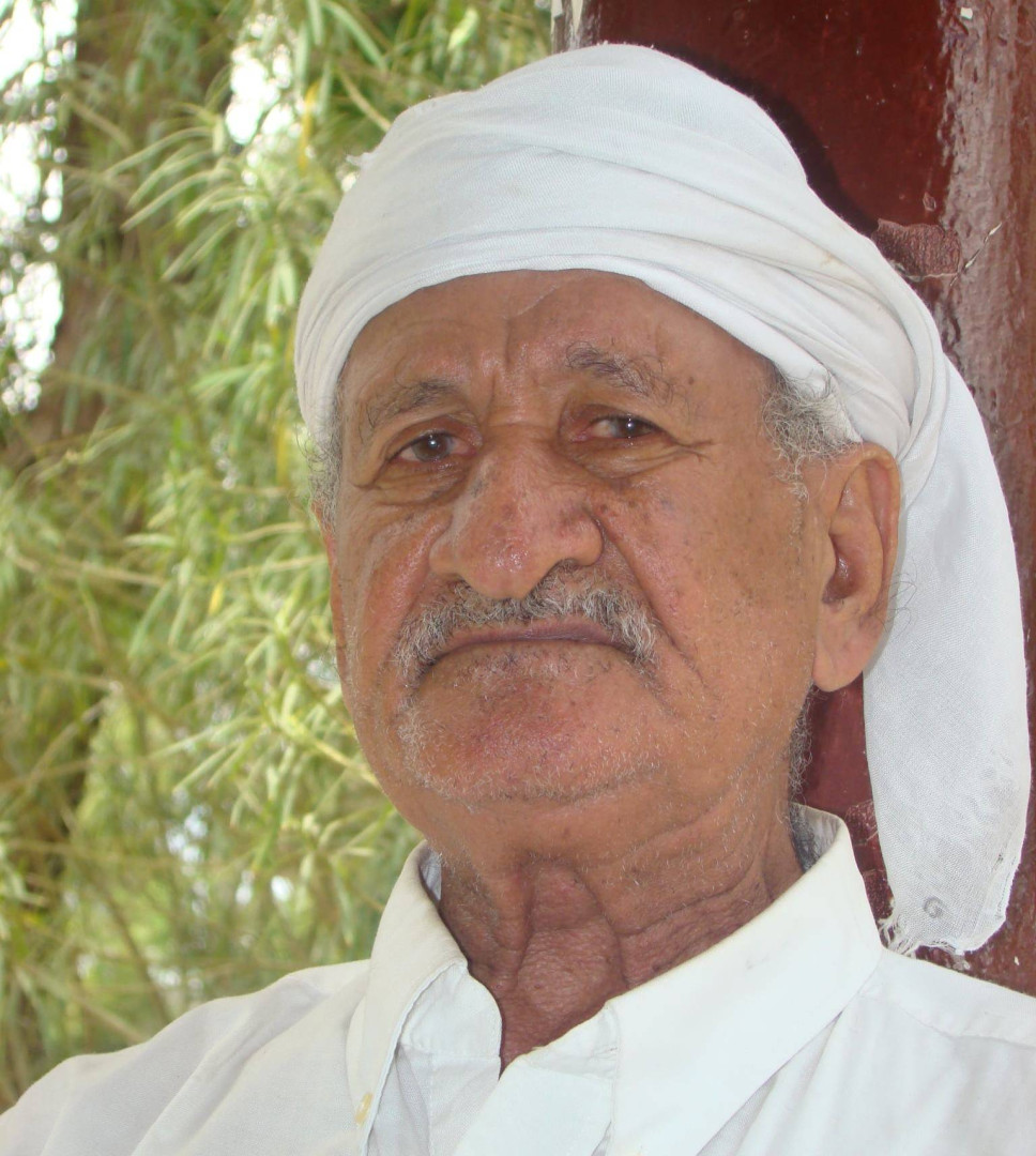 سعيد الجريك في نقابة الصحفيين عدن 2009 (تصوير محمد الشيباني)