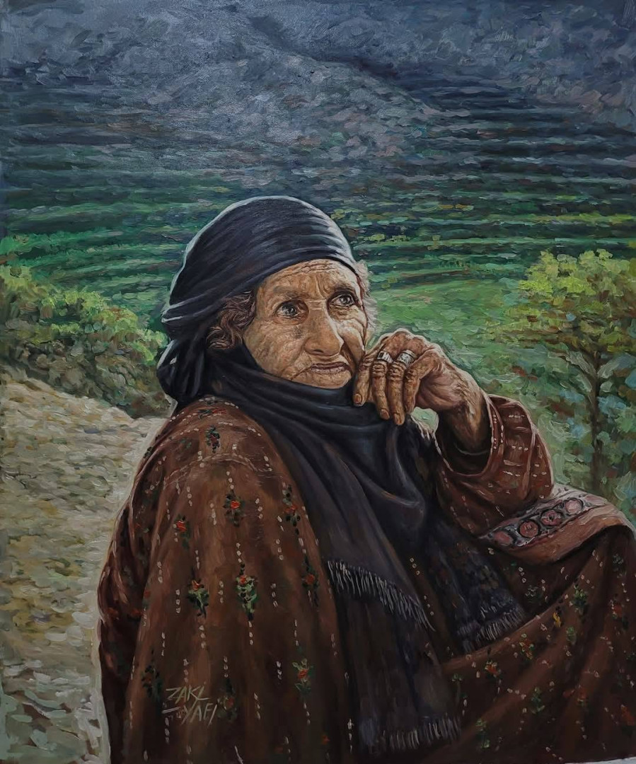 لوحة زكي يافعي
