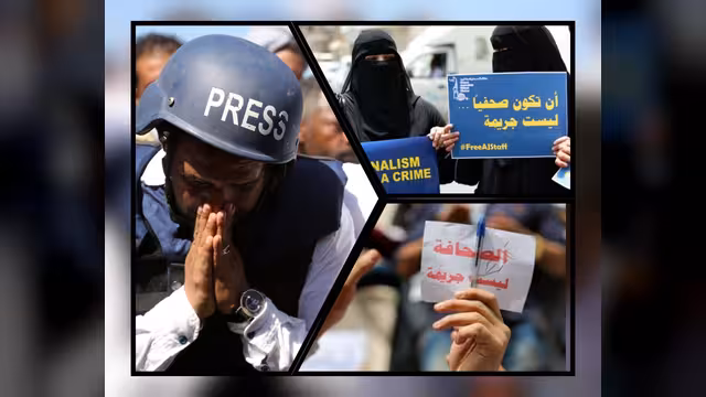 عقد أسود من القمع.. أكثر من 2000 انتهاك لحرية الصحافة في اليمن