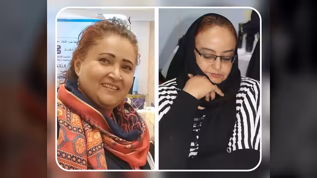 عفراء حريري ومها عوض نجمتان في سماء عدن