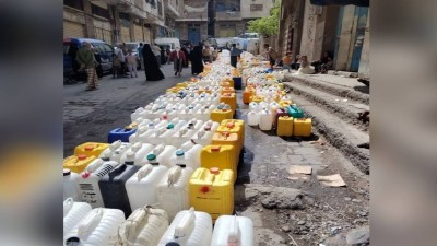 عن أزمة المياه في مدينة تعز