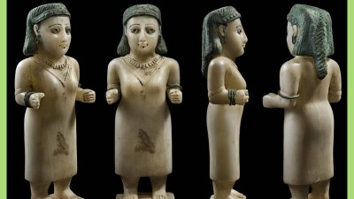 تمثال ذات التاج النادر.. من آثار اليمن