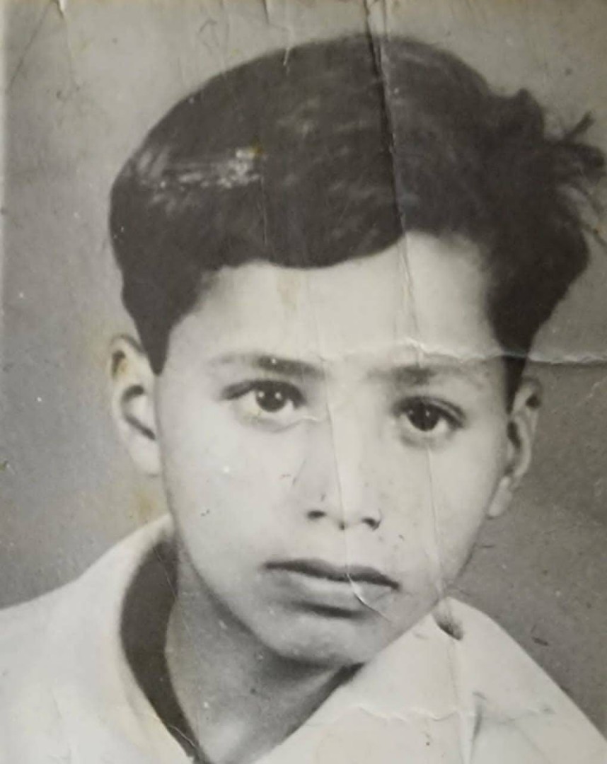 جباري في سن الطفولة جباري في سن الطفولة
