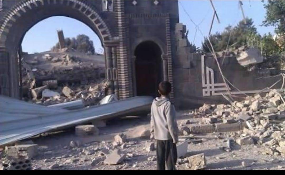 منزل جباري بعد تدميره ونهبه منزل جباري بعد تدميره ونهبه