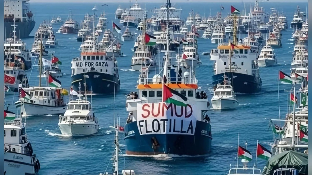 جماعة نداء السلام تدين العدوان الصهيوني على أسطول الصمود العالمي