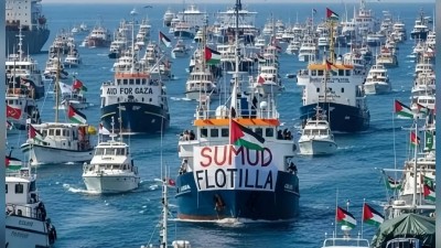 جماعة نداء السلام تدين العدوان الصهيوني على أسطول الصمود العالمي