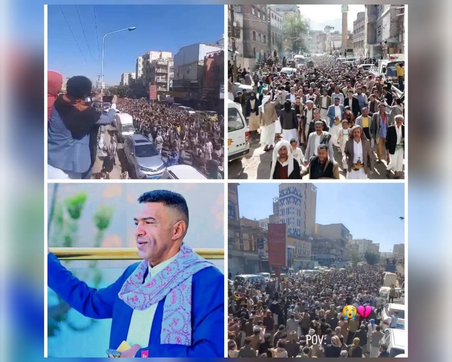 صنعاء تودّع نغمتها الشعبية.. جنازة الفنان علي عنبة تهزّ القلوب