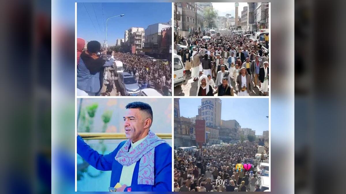 صنعاء تودّع نغمتها الشعبية.. جنازة الفنان علي عنبة تهزّ القلوب