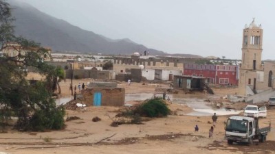 المهرة: مناشدة لإغاثة المتضررين من الإعصار في حصوين