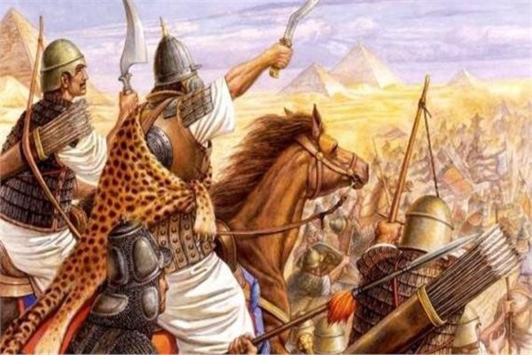 دخول عمر ابن العاص مصر ـــ صورة تعبيرية