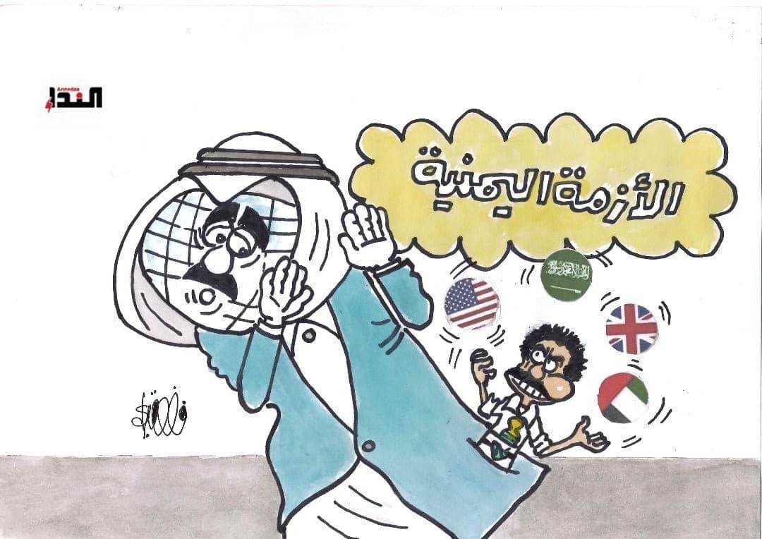 كاريكاتير- الأزمة اليمنية