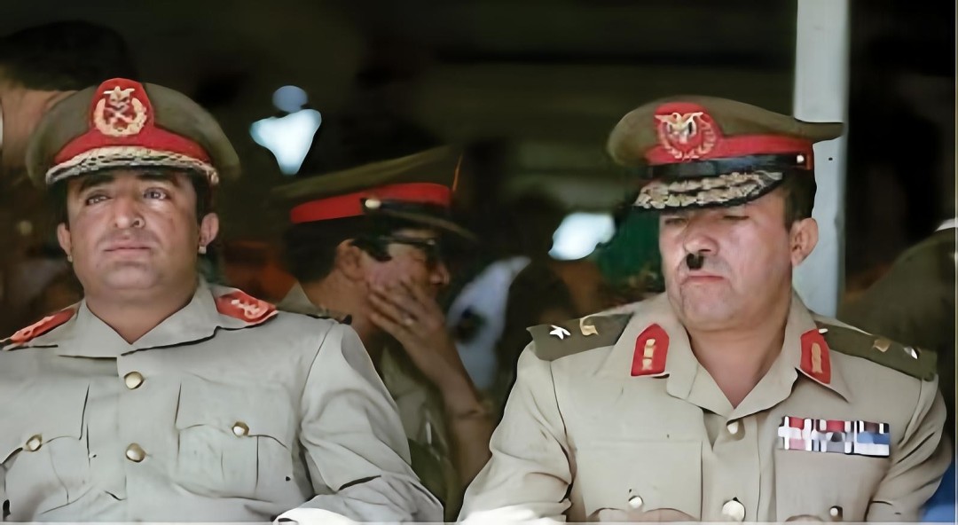 الرئيس إبراهيم الحمدي واحمد الغشمي