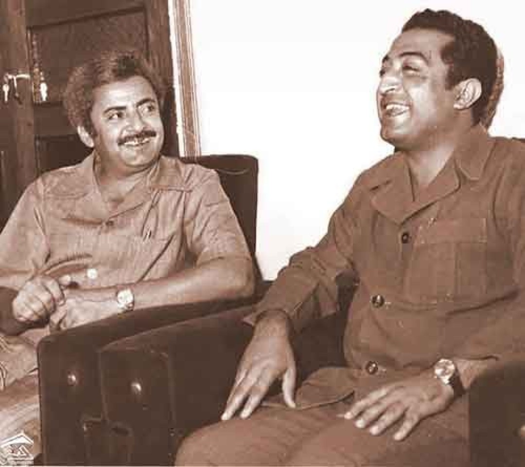 الرئيس إبراهيم الحمدي والرئيس سالم ربيع علي