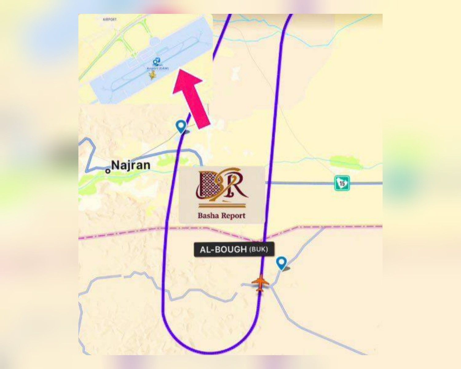 تحليق غامض لطائرة إماراتية فوق نجران والبقع باتجاه صعدة