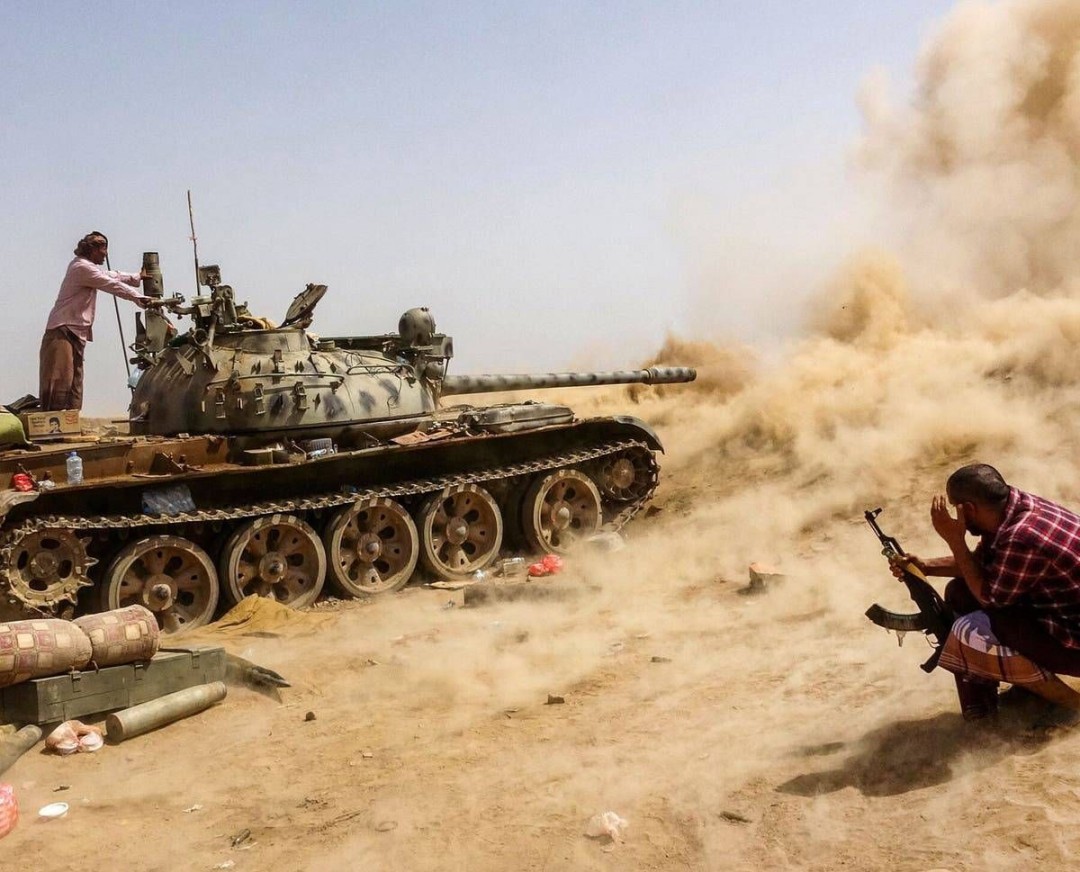 دبابة تابعة لقوات المجلس الانتقالي الجنوبي ـ AFP دبابة تابعة لقوات المجلس الانتقالي الجنوبي ـ AFP