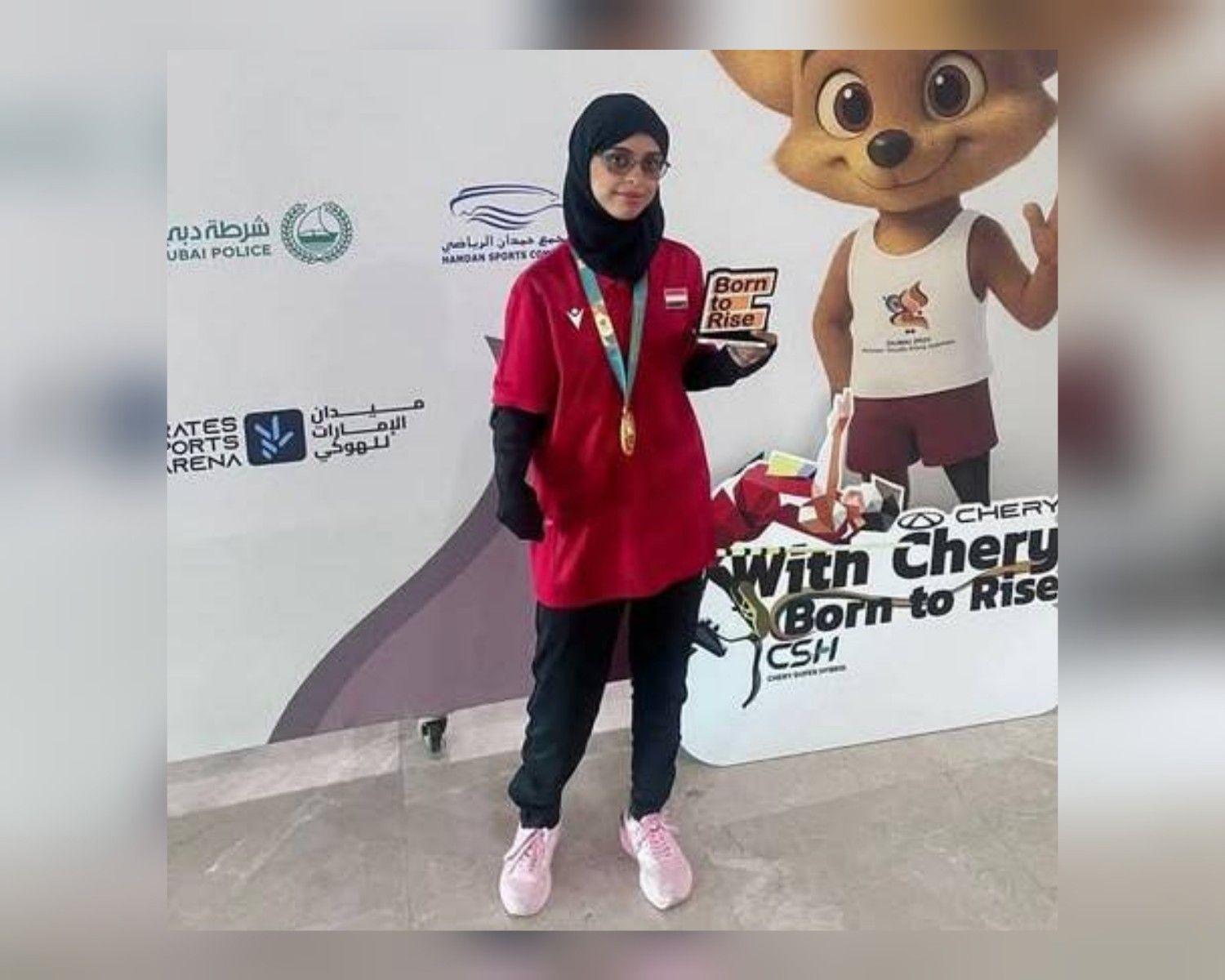 شهد علوي تحصد الميدالية الذهبية في الألعاب البارالمبية الآسيوية