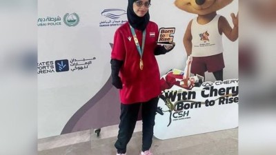 شهد علوي تحصد الميدالية الذهبية في الألعاب البارالمبية الآسيوية