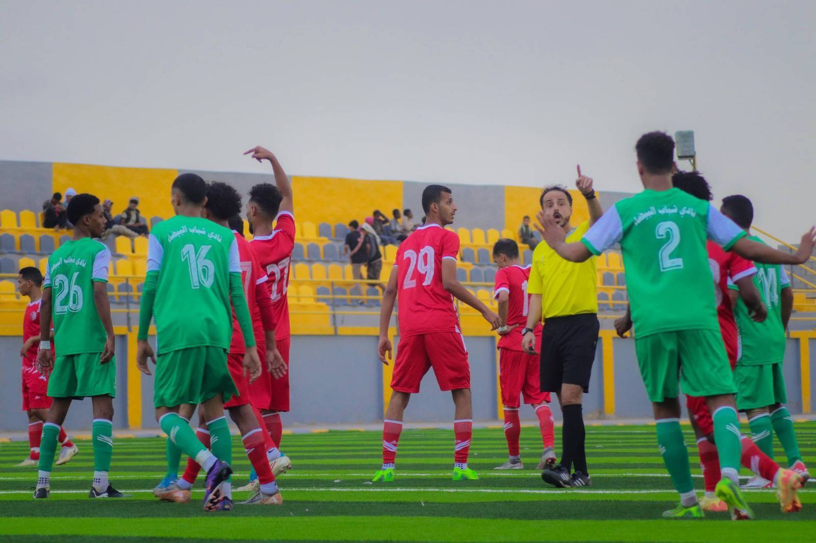 فوز أهلي تعز على شباب البيضاء في الدوري اليمني لكرة القدم