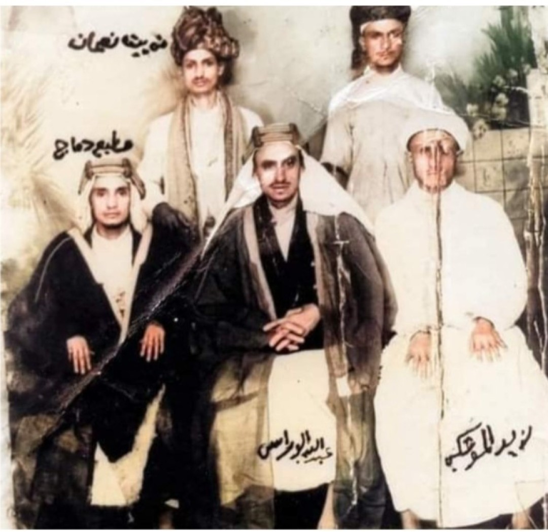  مطيع دماج وعبدالله بن حسن أبو راس في عدن