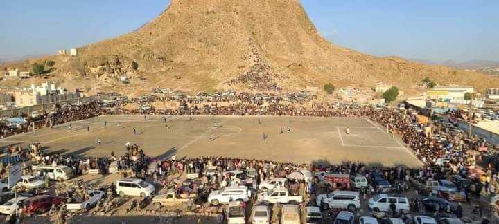 زخم جماهيري لافت يواكب انطلاق بطولة النصر الشتوية في دمت