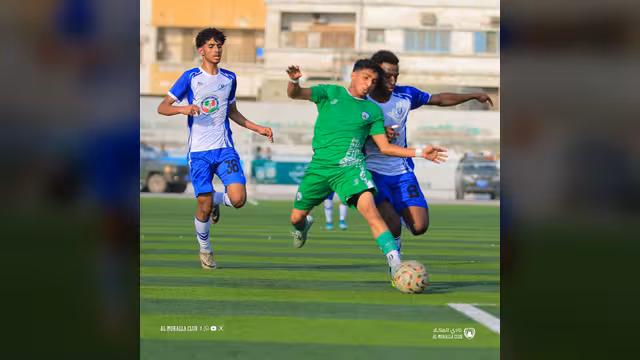 تصدر المكلا جدول الدوري بعد فوزه على شباب عبس