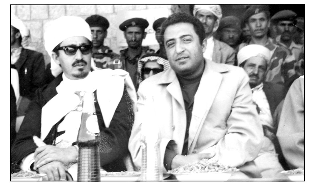 الحمدي وعبدالله الأحمر